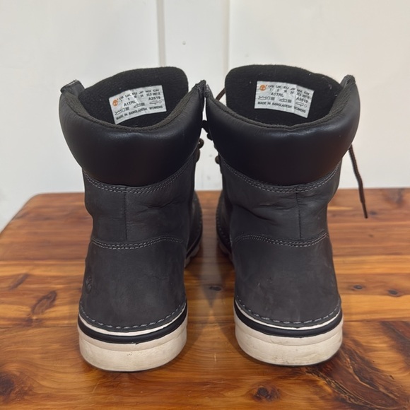 Timberland Brookton 6" Dark Gray Nubuck Boots - Picture 3 of 7